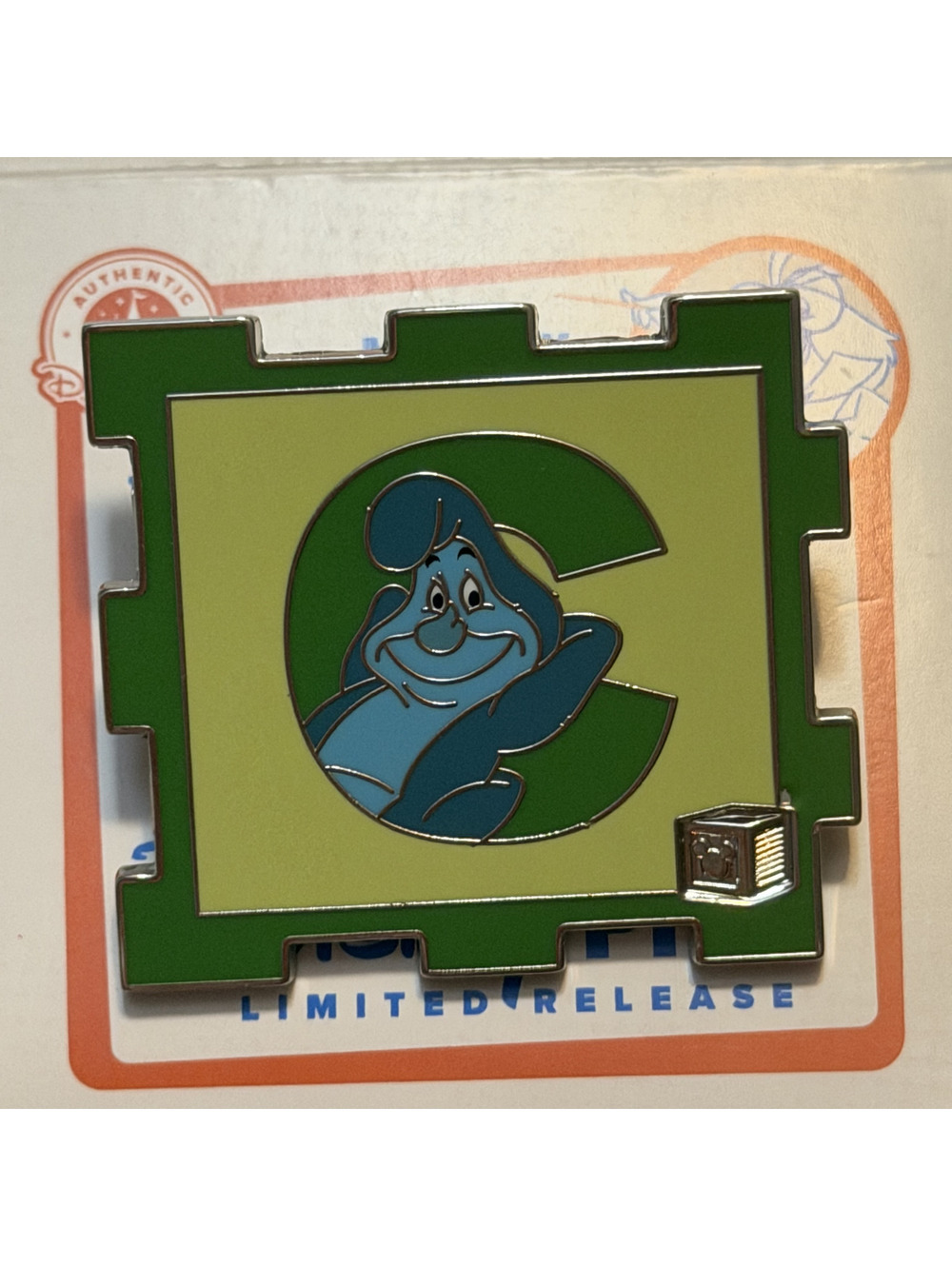 Disney Parks 2026 A-2-Z Event Alphabet Block Mystery Blind Box Pin Caterpillar